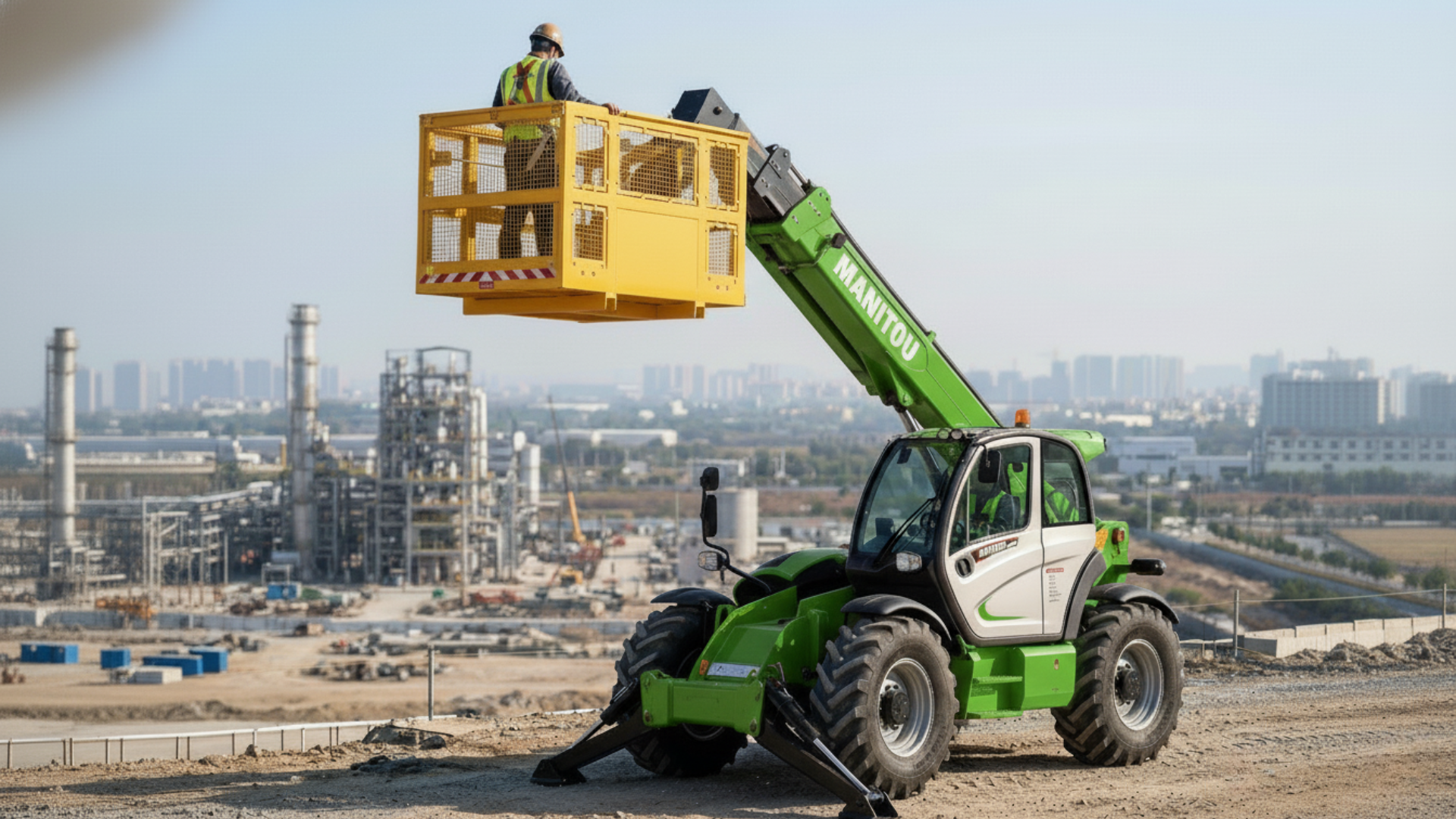 Canastilla para manipulador telescópico Manitou – INCATECH